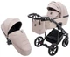 Коляска 2 в 1 Adamex Mobi Air Thermo New Lux PS-18 бежевый - изображение 1