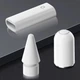Набор аксессуаров для стилуса Apple Pencil 1-го поколения Accesorios комплект компонентов для стилуса наконечник / переходник / колпачок, белый (99626502) - изображение 3
