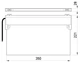 LED Светильник аварийный 1,5W 230V 6часов NiCd 350x28x221mm IP20 постоянный [l0660001] E.NEXT e.emerg.297.led.M.6h.IP20 - изображение 3