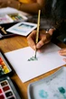 Пензель Щетина плоска широка 6607AS №4, довга ручка, 6607AS4, 99IDEAS - изображение 4