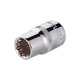 Головка дванадцятигранник 1/2" 13 мм х 38 мм Intertool - зображення 1