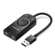 Звуковая карта Ugreen CM129 black (40964) - изображение 2