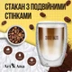 Термостойкий стакан с двойными стенками 350 мл - изображение 2