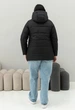 Жіноча куртка демісезонна з капюшоном MODA 0009 48 Чорний (M -0009 /1 A ) - зображення 12