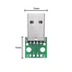 Адаптер-конвертер USB на DIP 2,54, штекер на платі, Arduino - зображення 4