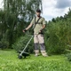 Тример електричний Intertool 1400 Вт електротриммер велосипедна ручка котушка ніж 3Т ранцевий ремінь 7.7 кг (000077042) - зображення 9