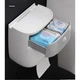 Пластиковый держатель Ecoco Towel Holder AA2-2 для туалетной бумаги с полкой - изображение 5