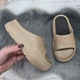 Шлепанцы сланцы женские Progress кофейные пенковые на платформе 36р (22 см) 4768 - изображение 7