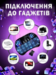 Клавіатура бездротова акумуляторна міні-клавіатура з тачпадом та RGB підсвіткою мультимедійна мініклавіатура - зображення 4