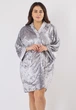 Халат Кристи Батал Ghazel 17111-80/88 Серый 54 - изображение 1