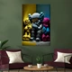 Картина на холсте Разноцветные игрушки KAWS 51-34см (99VP_M) - изображение 2