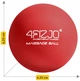 Массажный мяч 4FIZJO Lacrosse Ball 6.25 см Red (P-5907222931202) - изображение 2
