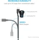 Кабель Anker PowerLine microUSB-USB 0.9 м V3 Space Gray (A8132H11/A8132G11) - изображение 4