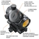 Комплект Bushnell Коллиматор TRS-25 Hirise + Магнифер Leapers UTG 3X25 - изображение 5