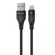 Кабель Proove Soft Silicone Lightning 2.4A (1m) Black (CCSO20001101) - зображення 1