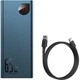 Внешний аккумулятор Baseus PowerBank Adaman Metal Digital Display 20000mAh 65W Blue (PPIMDA-D03) - изображение 7