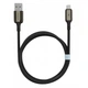 Кабель Proove Dense Metal Lightning 2,4A (1m) Black (CCDM20001101) - изображение 2