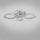 Люстра VALESO V K39207-2+2+1 TL CR с пультом светодиодная LED на кухню, для гостинной, для спальни - изображение 2