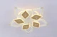 Люстра VALESO V K39939-5+5+1 WT+gold з пультом світлодіодна LED на кухню, для вітальні, для спальні - зображення 13