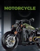 Дитячий конструктор Мотоцикл Harley Davidson 586 деталей Technic - зображення 4