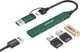 USB-хаб Canyon DS-02 4-в-1 USB-A/C Green (CNS-TDS02GR) - изображение 5