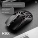 Бездротова ігрова миша для комп'ютера / ноутбука / планшета SMAILWOLF RS8 Bluetooth мишка з USB приймачем і LED-підсвічуванням, 12.5х6.5х4 см, чорна (99089321) - зображення 2