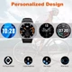 Смарт-часы 1.3" Vigorun YG-SW01 / GPS / Wi-Fi / Bluetooth / Влагозащита 5 АТМ / Быстрая зарядка / Black Б/В - изображение 8