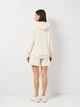 Спортивный костюм женский Puma Short Hooded Relaxed Sweat Suit 7" Tr Op 68507687 S Alpine Snow (4067983638268) - изображение 2