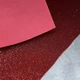 Фоамиран с глитером 2 мм, размер 24*24,5 см, цвет -красный, арт 016181, 1 шт. - изображение 2