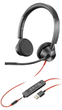 Дротові навушники Plantronics Blackwire 3325 Чорні Б/В - зображення 1