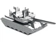 Коллекционная модель-конструктор Украинский танк Oplot T-84, Metal Time (MT058), 59 дет. - изображение 1