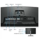 Монитор 32" BenQ PD3225U, IPS, 4K, HDMI, DP, USB-C, USB hub, HAS, Pivot, темно-серый - изображение 3