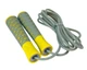 Скакалка PowerPlay 4206 Jump Rope PRO+ Серо-желтая 2,75 м (PP_4206_Grey/Yellow) - изображение 3