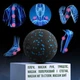 Массажный мяч PowerPlay PP-4350 Epp Massage Ball (d8) Черно/Синий (PP-4350_Blue_d8) - изображение 5