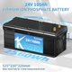 Аккумулятор Kepworth LiFePO4 24V 100Ah 2560W с зарядным устройством (литий железо фосфатный АКБ с BMS) - изображение 3