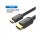 Кабель мультимедійний HDMI до HDMI C (mini), 1.5m V2.0 4K 60Hz 18Gbps HDR Dolby Vention (AGHBG) (243256) - зображення 2