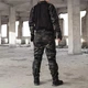 Чоловічі тактичні штани multicam з наколінниками G3 Combat IDOGEAR, штани камуфляж Rip Stop чорний мультикам, 6933451-S - зображення 10
