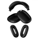 Чохол-накладка DK Silicone Candy Friendly 3в1 для Apple AirPods Max 1 / 2 (black) - зображення 2