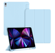 Чехол-книжка CDK для Apple iPad 11" A16 2025 | Экокожа силикон Corner Smart Case Стилус (015522) (white ice) - изображение 1