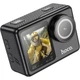 Экшн камера Hoco DV101 Dual Color Screen Sports Camera Black - изображение 2