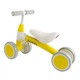 Беговел велобег для детей от 1,5 - 3 лет колеса EVA Best Trike Желтый - изображение 3