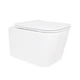 Унитаз подвесной Qtap Crow безободковый с сиденьем Soft-close QT05335170W - изображение 1