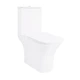 Унитаз-компакт Qtap Presto Quadro безободковый с сиденьем Soft-close QT24221215AW - изображение 1