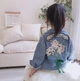 Джинсова куртка Zahrat Fashion 104 см блакитна KY401 - зображення 2