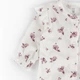 Комплект чоловічок з шапочкою Dexter`s для дівчинки burgundy bouquet 56 см - зображення 3