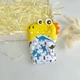 Подарочный набор для новорожденных с именной игрушкой грызунком Коала желтая, на выписку, крестины, полгода, для девочки - изображение 3