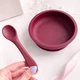 Подарочный набор на крестины для девочки с именной игрушкой грызунком Белочка и посудой, на выписку, полгода - изображение 4