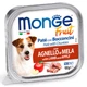 Вологий корм для собак Monge Dog Wet Fruit ягня з яблуком 100 г - зображення 1
