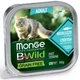 Беззерновой влажный корм для котов Monge Cat Wet Bwild Grain Free Wet Adult треска с овощами 100 г (70012867) - изображение 1