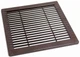 Накладная вентиляционная решетка Airroxy 350х350 brown (02-347) - изображение 5